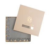 Mijal Gleiser Laser Cut Fabric Napkin Spum Fabric & Napking Rings Set of 6