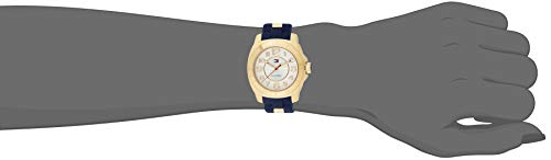 OPEN BOX. Tommy Hilfiger Women's 1781307 Casual Sport Gold-Plated Case and Links with Silicone Strap Watch