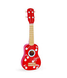 Hape Kid's Wooden Toy Ukulele L: 21.9, W: 8.1, H: 3 inch