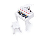 Hape Happy Grand Piano in Pink Toddler Wooden Musical Instrument, L: 19.7, W: 20.5, H: 23.6 inch