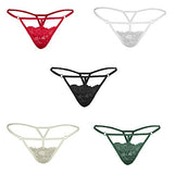 Besame G-String Thong Women Panties Underwear 5 Pack