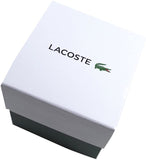 Lacoste Mens Quartz Watch, Chronograph Display and Silicone Strap 2010823,White
