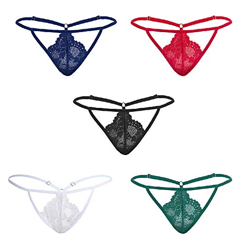 Besame G-String Thong Women Panties Underwear 5 Pack – Blasani