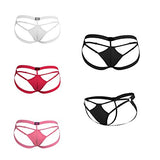 Besame Women G-String Thong Levanta Cola Butt Lift Underwear Lingerie 4 Pack