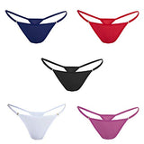 Besame G-String Thong Women Panties Underwear 5 Pack