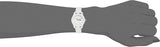 Lacoste Women's Ladies 12.12 Stainless Steel Quartz Watch with Silicone Strap, White, 17 (Model: 2000960)