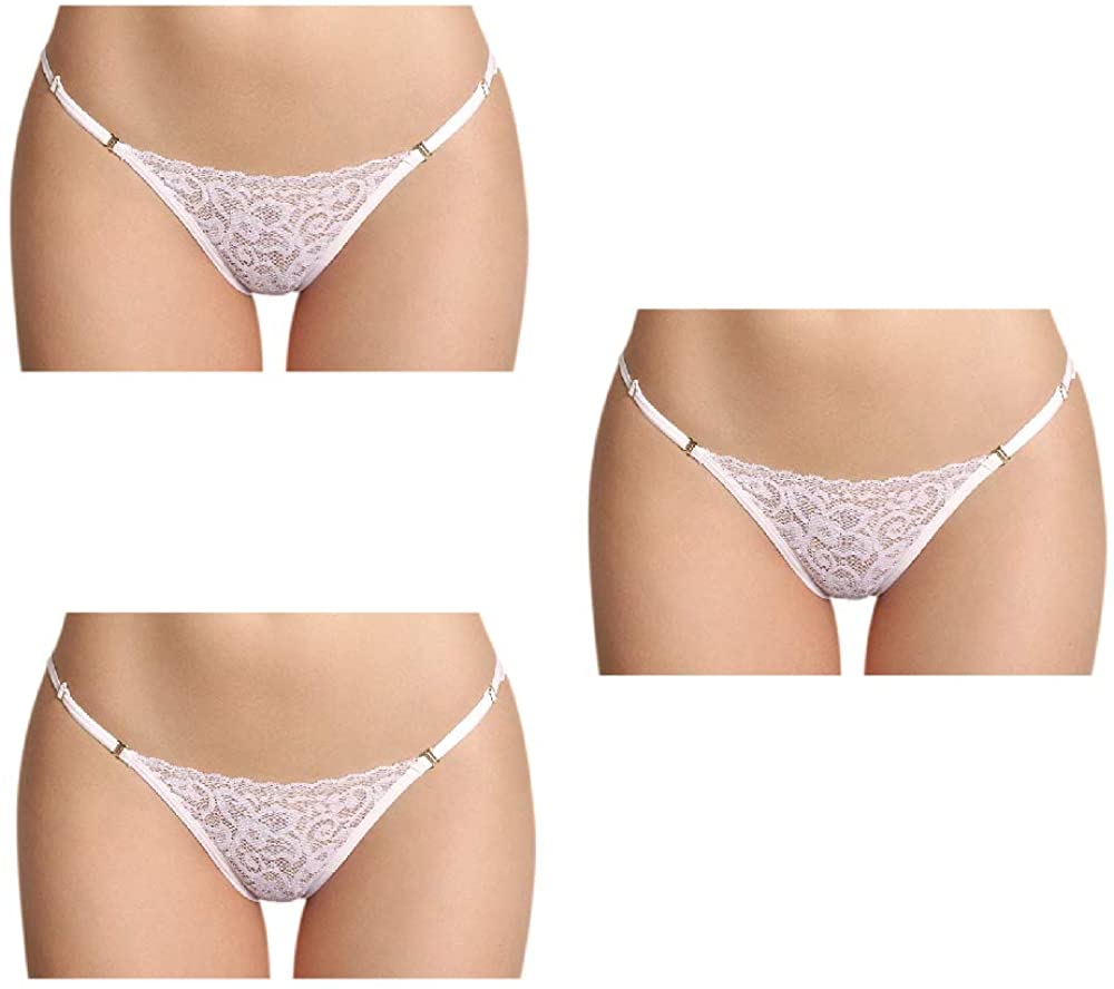 Tommy Hilfiger Women's Thong Underwear,XL : : Fashion