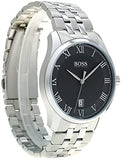Hugo Boss Master Quartz Movement Black Dial Men's Watch 1513588