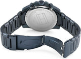 Tommy Hilfiger 1791560 Men's Blue Stainless Steel Quartz Watch 48mm