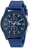 Lacoste Men's 2010827 12.12 Analog Display Chronograph Quartz Blue Watch