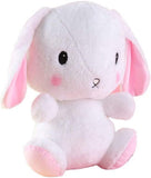 Little Room Naturally Glow in The Dark Bunny Stuffed Animal Plush Toy, 14 Inches (L1001) , White