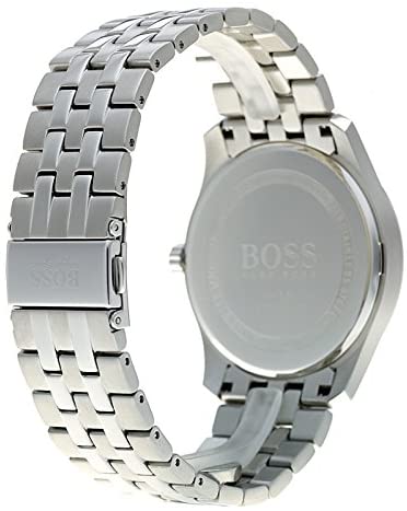 Hugo Boss Master Quartz Movement Black Dial Men's Watch 1513588