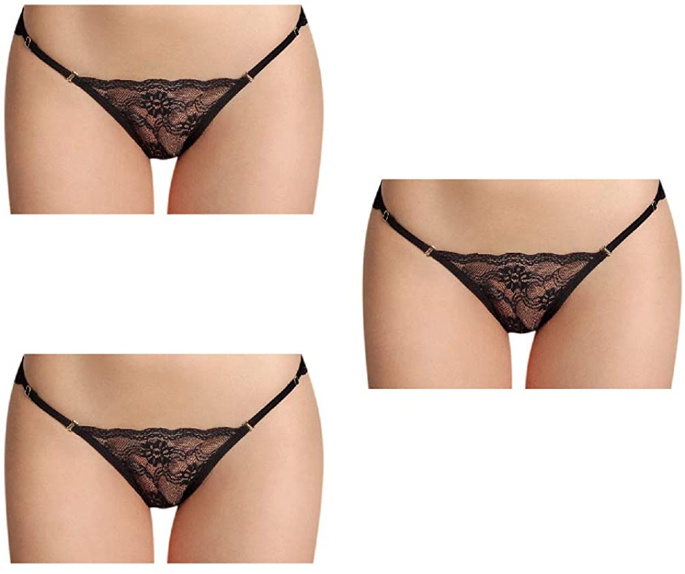 Besame Women Bikini Panties Lace Underwear Lingerie One Size – Blasani