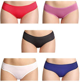 Besame Women Pantie Lace Hipster Underwear Mid Rise Lingerie 5 Pack