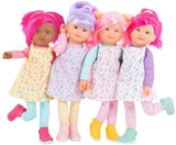 Corolle Rainbow Doll Céléna Soft Body Rag Doll - Easy-to-Style Long, Silky Hair, Vanilla Scented, 15 inches