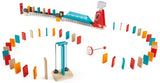 Hape Mighty Hammer Domino | Double -Sided Wooden Ball Domino Set for Kids Aged 4 and Up, Multicolor (E1056)