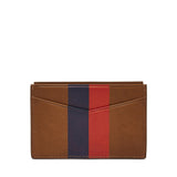 Fossil Original ML3963222 Cognac Andy Card Case Leather Men's Wallet