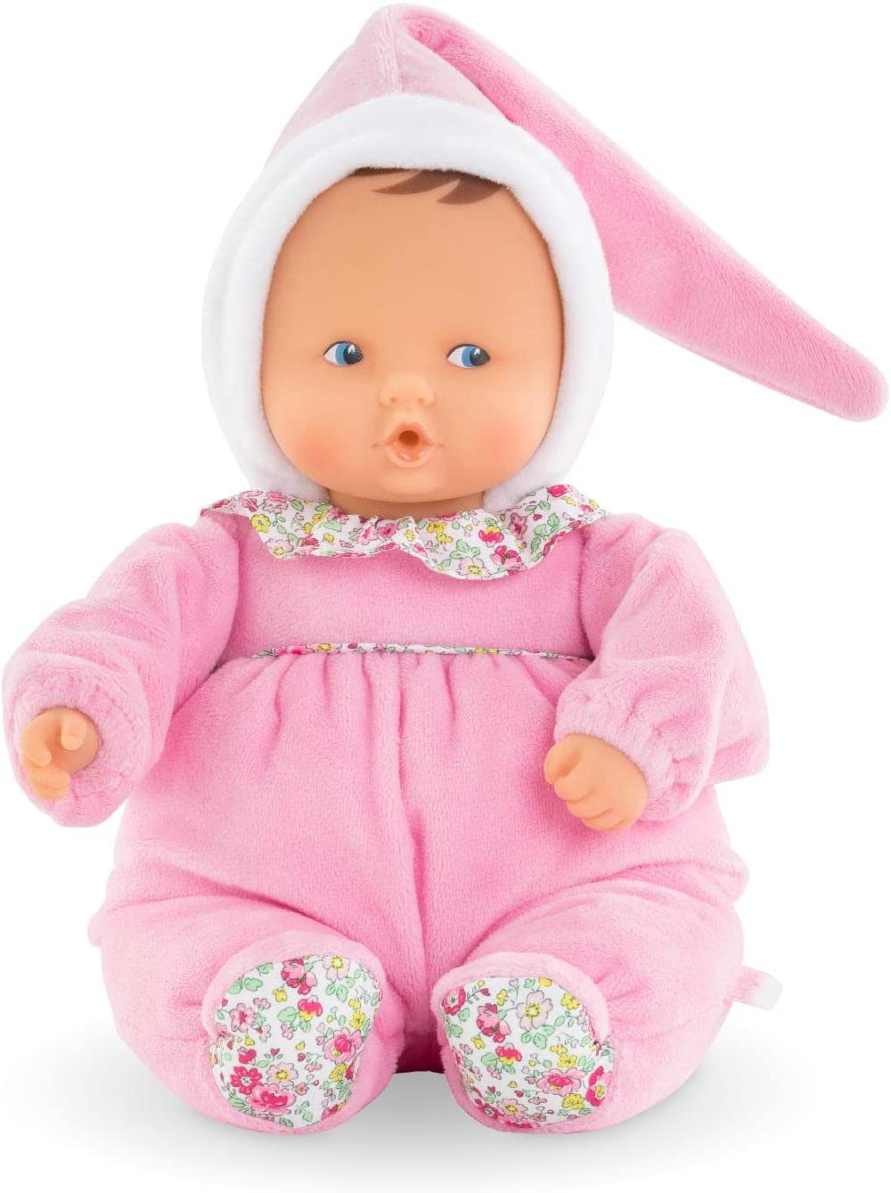 Corolle Babipouce Blossom Garden Soft-Body Baby Doll, Pink,11"