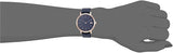 Lacoste Women's Gold Quartz Watch with Leather Strap, Blue, 15.3 (Model: 2001071)