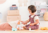 (OPEN BOX) Corolle Large Baby Doll Accessories Set - 11-Piece Set for 12" Baby Dolls Includes Tote Bag, Bottle, Bib, Diaper, Potty, Pacifier and More,110770
