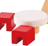 Hape Wooden Doll House Furniture Children's Room with Accessories