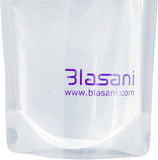 Blasani Concealable Plastic Cruise Ship Rum Sneak Flask Set (4x16oz, 4x8oz)