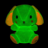 Little Room Naturally Glow in The Dark Bunny Stuffed Animal Plush Toy, 14 Inches (L1001) , White