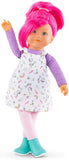Corolle - Rainbow Doll Nephelie 16" Soft Body Rag Doll - Easy-to-Style Long, Silky Hair, Vanilla Scented, 300030, Multicolour