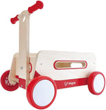 (OPEN BOX) Hape Wooden Wagon Push and Pull Toy