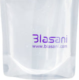 BLASANI Concealable Plastic Cruise Ship Rum Sneak Flask Kit Set (1x16oz, 2x8oz)