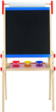 Hape E1010 All-in-One Easel - Magnetic Whiteboard, Chalkboard and Paper Roll Holder