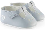 Corolle 14" Ankle Strap Shoes Grey Baby Doll