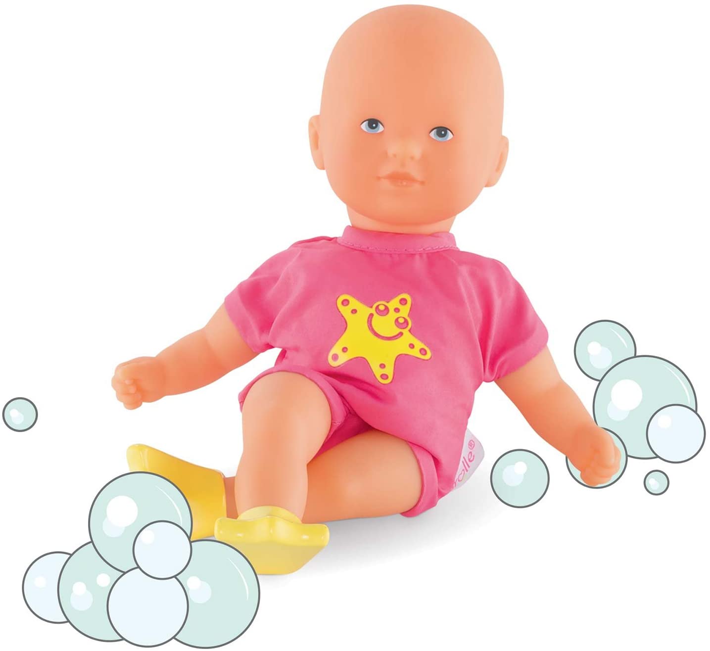 Corolle Mon Premier Poupon Mini Bath Pink Toy Baby Doll