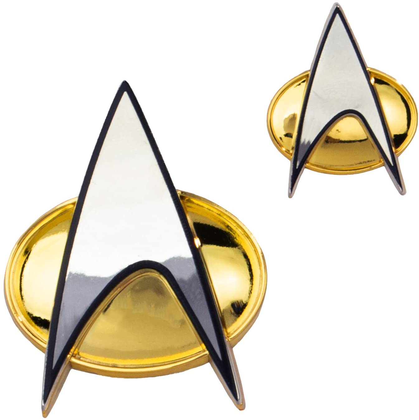 Quantum Mechanix QMx - Star Trek: The Next Generation Badge and Pin Set