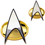 Quantum Mechanix QMx - Star Trek: The Next Generation Badge and Pin Set