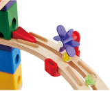 Hape Quadrilla Race to the Finish Marble Run Blocks, Multicolor