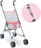 Corolle Mon Grand Poupon Umbrella Stroller Toy Baby Doll