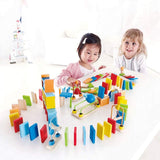 Award Winning Hape Dynamo Kid's Wooden Domino Set Colorful, standart