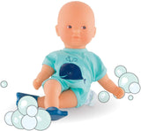 Corolle Mon Premier Poupon Mini Bath Blue Toy Baby Doll