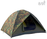 NTK HUNTER GT 8 to 9 Person 10 by 12 Ft Outdoor Dome Woodland Camo Camping Tent