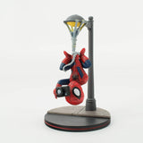 (OPEN BOX)  Quantum Mechanix Spider-Man Spider Cam Q-Fig Diorama, Multi-Colored, 5