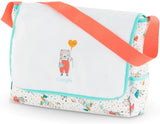 Corolle Baby Doll Changing Bag and Accessories Set - 7-Piece Set Includes 2-in-1 Storage Bag / Changing Pad, for Kids Ages 2 Years and up