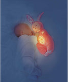 Corolle Mon Doudou Babibunny 2-in-1 Musical Baby Doll & Nightlight, Floral Bloom