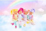 Corolle - Rainbow Doll Nephelie 16" Soft Body Rag Doll - Easy-to-Style Long, Silky Hair, Vanilla Scented, 300030, Multicolour