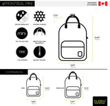 Bubba Bags Canadian Design Backpack Montreal Mini