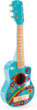 Hape Kid's Flower Power First Musical Guitar, Turquoise