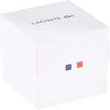 Lacoste Men's 2010766 Lacoste.12.12 Black Watch with Textured Band