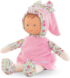 Corolle Miss Pink Blossom Garden Soft-Body Baby Doll,9.5"