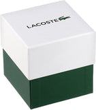 Lacoste Men's Motion Stainless Steel Quartz Watch with Silicone Strap, Blue, 19.7 (Model: 2010957)