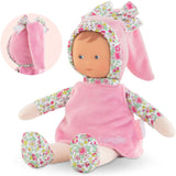 Corolle Miss Pink Blossom Garden Soft-Body Baby Doll,9.5"